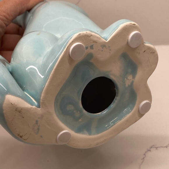 Ceramic Cat Decor - blue - Picture 4 of 4